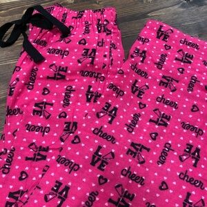 NEW LOVE Cheer Flannel Pants